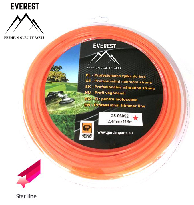 STAR CUTTING LINE 2.4mm 116M EVEREST