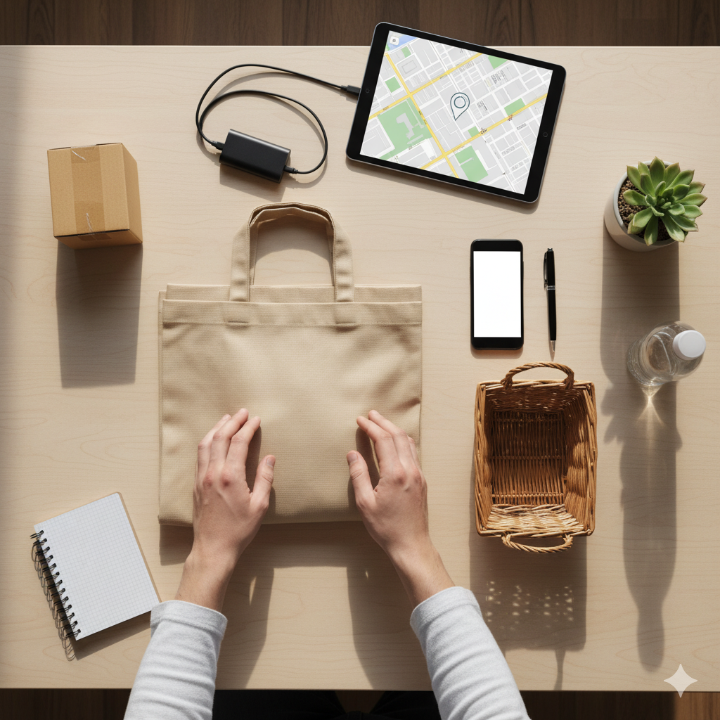 Be streso pristatymas: kaip pasiruošti užsakymui