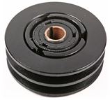 CENTRIFUGAL CLUTCH COMPACTOR SHAFT 19mm 2 BELTS 13mm