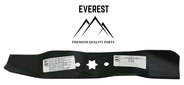 TRACTOR BLADE MTD SIDE DISCHARGE 38cm DECK H 116 cm 46inch SHORT EVEREST