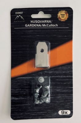 AUTOMOWER BLADE HUSQVARNA GARDENA 35mm SET 9 PCS EVEREST