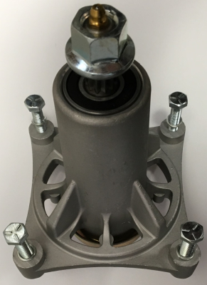 Blade mandrel HUSQVARNA CRAFTSMAN complete, high, mounted on 4 screws, 5-arm star