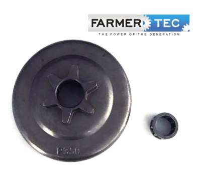CLUTCH DRUM 3/8 6T PARTNER 351 HUSQVARNA 236, 240 FARMERTEC