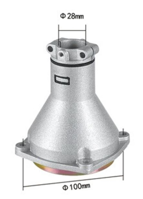 CLUTCH DRUM CHINESE BRUSHCUTTER 28mm 7 TEETH