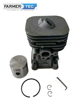 COMPLETE CYLINDER HUSQVARNA 124L 125R 128R 35mm FARMERTEC