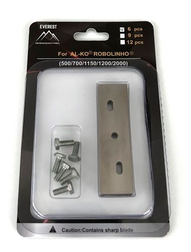 MOWER ROBOT BLADE ALKO SET 6pcs 127465 EVEREST