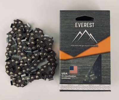 SAW CHAIN .325 .063 1.6mm 62 LINKS FULL CHISEL EVEREST