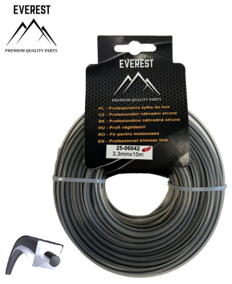 TRIMMER LINE DUAL POWER LINE 3.30mm 15M EVEREST
