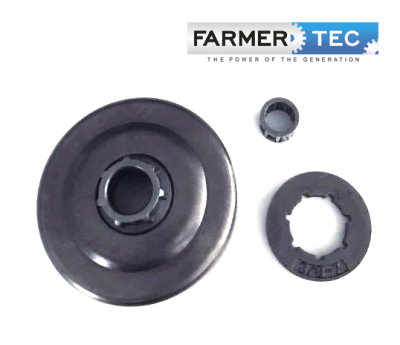 FLOATING CLUTCH DRUM 3/8 7T PARTNER 351 HUSQVARNA 236, 240 FARMERTEC