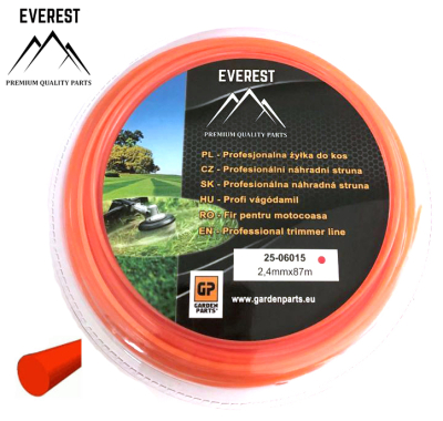 ROUND TRIMMER LINE 2.4mm 87M EVEREST
