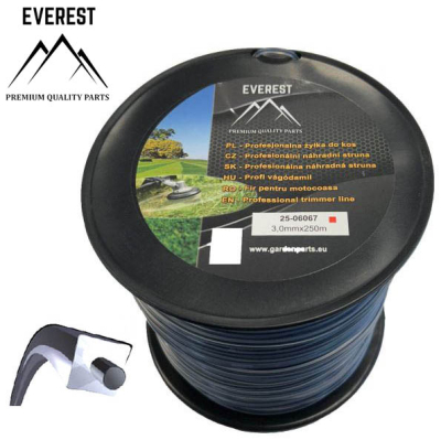 TRIMMER LINE DUAL POWER LINE 3.00mm 250M EVEREST