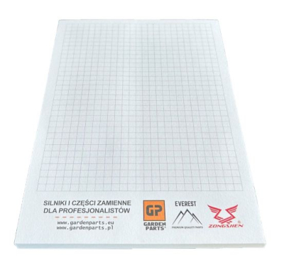 NOTEBOOK GARDEN PARTS, EVEREST, ZONGSHEN