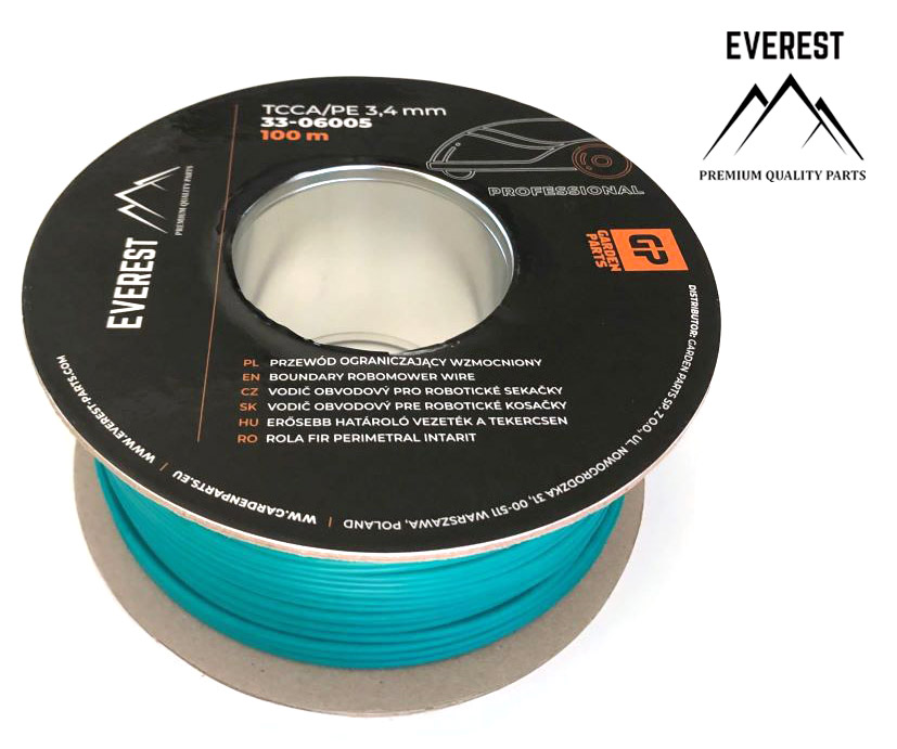 REINFORCED BOUNDARY WIRE TCCA/PE 3.4mm 100m EVEREST