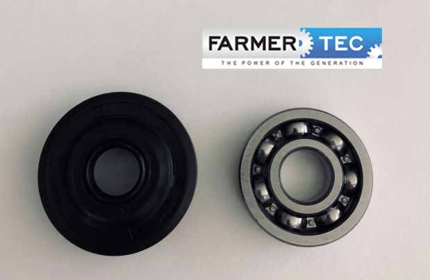 SEAL WITH BEARING HUSQVARNA 136, 136LE, 137, 137E, 141, 141LE, 142, 142E PARTNER 350, 351, 371, 390 FARMERTEC