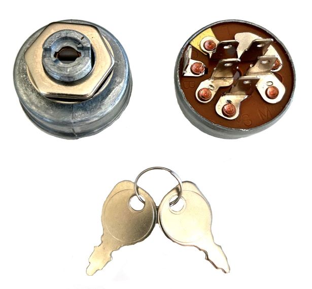 IGNITION SWITCH BRIGGS&STRATTON 3 POSITIONS 6 TERMINALS