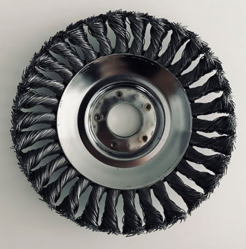 WIRE BRUSH FOR PETROL BRUSHCUTTERS 15cm